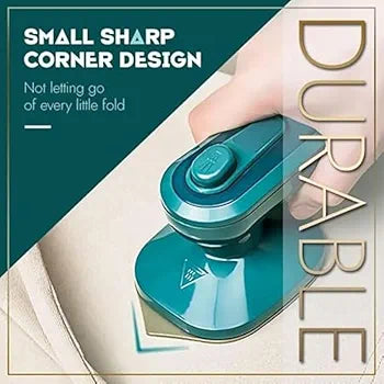 Micro Portable Steam Iron | Mini Ironing Machine for Clothes | Supports Dry and Wet Ironing | Garment Steamer for Home & Travel - Perfect for Gifting.
